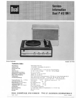 Dual P-412-BN-1-Service-Manual 